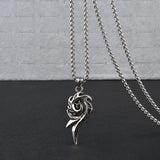 Phoenix Flame Hip-hop Titanium Steel Necklace