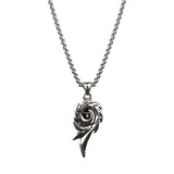 Phoenix Flame Hip-hop Titanium Steel Necklace