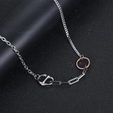 Hiphop Stainless Steel Necklace for Women - Wedding Party Gift