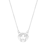 Tiger Titanium Steel Necklace for Women, Girlfriend, Party