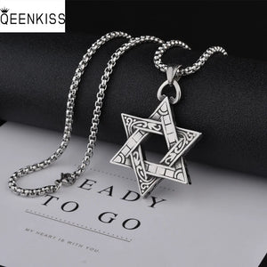 Hiphop Star Titanium Steel Necklace for Men