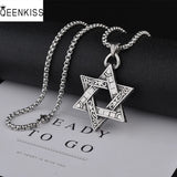 Hiphop Star Titanium Steel Necklace for Men