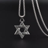 Hiphop Star Titanium Steel Necklace for Men