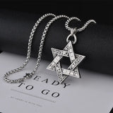 Hiphop Star Titanium Steel Necklace for Men