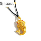Vintage Carp 24KT Pendant Charm NO CHAIN