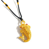 Vintage Carp 24KT Pendant Charm NO CHAIN