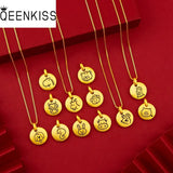 PT514 Fine Jewelry Zodiac Sign 24KT Pendant Charm - Gift for Woman