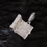 TangGrass Vine Silver Pendant Necklace
