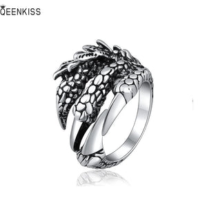Dragon Claw 925 Sterling Silver Open Ring