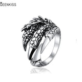 Dragon Claw 925 Sterling Silver Open Ring