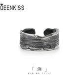 Retro Irregular 925 Silver Open Ring