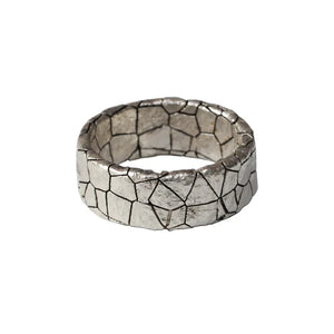 RG6676 Vintage 925 Sterling Silver Open Ring