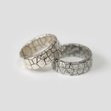 RG6676 Vintage 925 Sterling Silver Open Ring