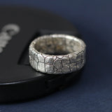 RG6676 Vintage 925 Sterling Silver Open Ring