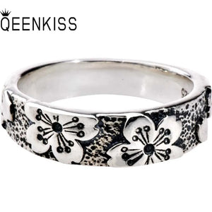 925 Silver Open Ring Sakura Design