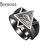 Eye Of God 925 Sterling Silver Open Ring