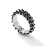 Dragon Scale 925 Sterling Silver Open Ring - Retro Style