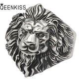 RG6721 Lion King 925 Silver Open Ring