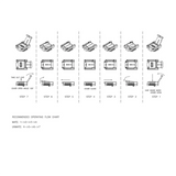 QFN8/WSON8/MLF8/MLP8/DFN8 TO DIP8 Universal Socket/Adapter 6X5MM/8X6MM
