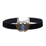 Velvet Choker Necklace Vintage Lace Necklace Gothic Jewelry