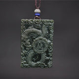 Jade Necklace Pendant GuanYun Pendant Jewelry for Men Women