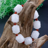 Heitan Jade Bracelet Lucky Stretch Beaded Men's Women's Jewelry