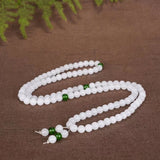 Jade Bracelet 6mm Bead Bracelet Men Jewelry Lucky Stretch Elastic Bracelet