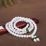 Jade Bracelet 6mm Bead Bracelet Men Jewelry Lucky Stretch Elastic Bracelet