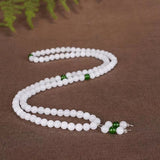 Jade Bracelet 6mm Bead Bracelet Men Jewelry Lucky Stretch Elastic Bracelet