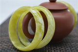 XIUYU Jade Bangle Ginger Yellow 60mm