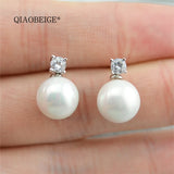 DIY Pearl Mountings, Crown Designs Jewelry Stud Earrings