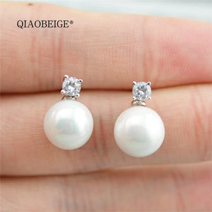 DIY Pearl Mountings, Crown Designs Jewelry Stud Earrings