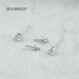 DIY Pearl Mountings, Crown Designs Jewelry Stud Earrings