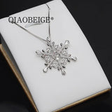 DIY Silver 925 Snow Pendant for 6-7mm Pearl