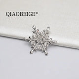 DIY Silver 925 Snow Pendant for 6-7mm Pearl