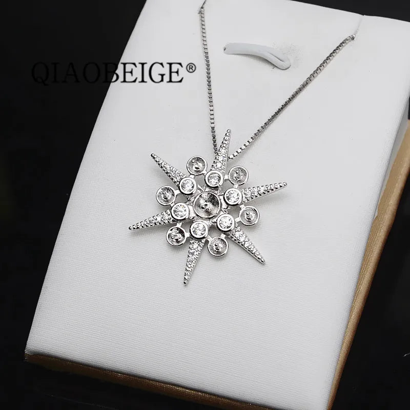 Silver 925 Six Pearl Pendant for Girls - Wholesale and Retail