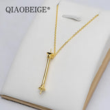 925 Silver Pearl Necklace with Pendant Mountings