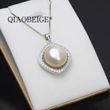 Sterling Silver Pendant Mounting for 10-15mm Pearl