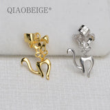 S925 Silver Squirrel Pearl Pendant Holder DIY Jewelry Findings