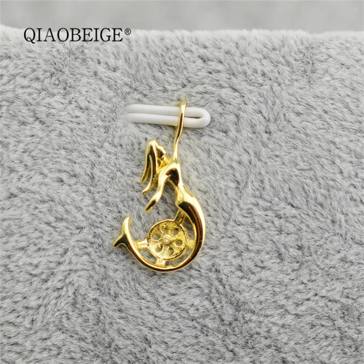 Mermaid Pendant Necklace Accessory for Women Gift