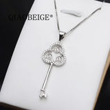 Freshwater Pearl Pendant Necklace with Silver Flat Beads
