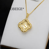 925 Silver Pendant Necklace Blank Tray for 9-10mm Gemstone, Pin Included