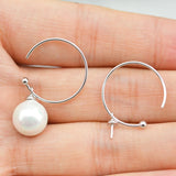 925 Silver Earring Hooks for DIY Jewelry Making