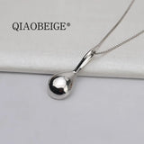 925 Silver Pendant Finding for 12-13-14mm Round Pearl Bead Accessory