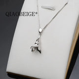 925 Sterling Silver Cultured Pearl Pendant Setting Necklace Mount 9-11mm Rice