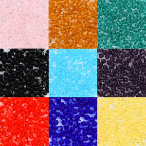 1000PCS 2MM #5301 Bicone Glass Crystal Beads DIY Jewelry Making U PICK Colors