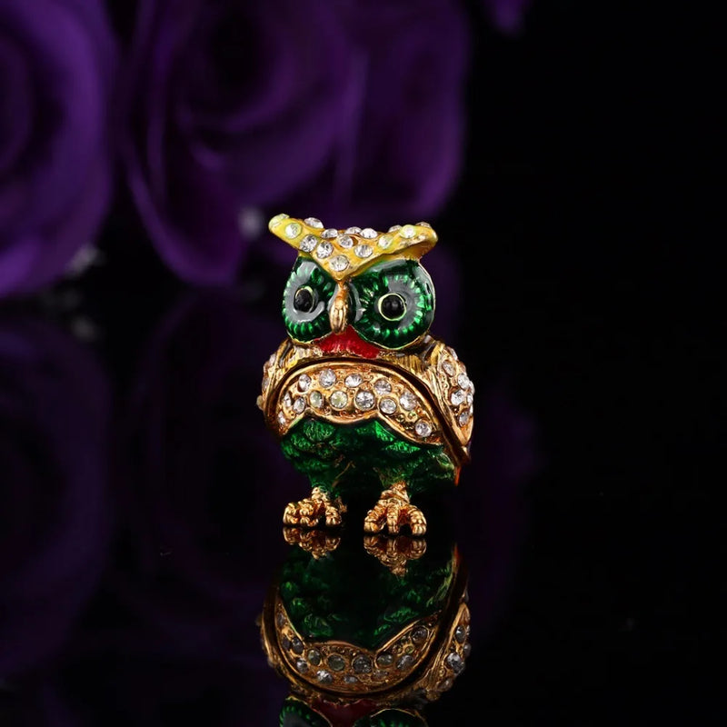 QIFU Owl Shape Necklace Holder