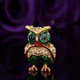 QIFU Owl Shape Necklace Holder