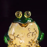 Metal Fat Frog Home Decor Gift