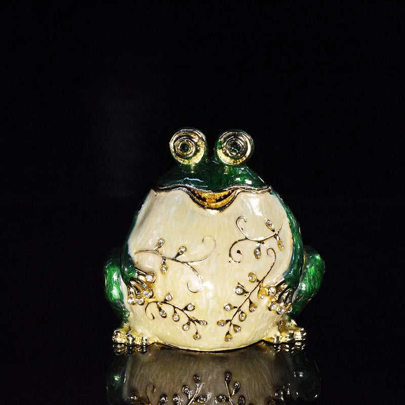 Metal Fat Frog Home Decor Gift